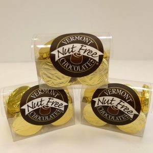 Gold chocolate coins