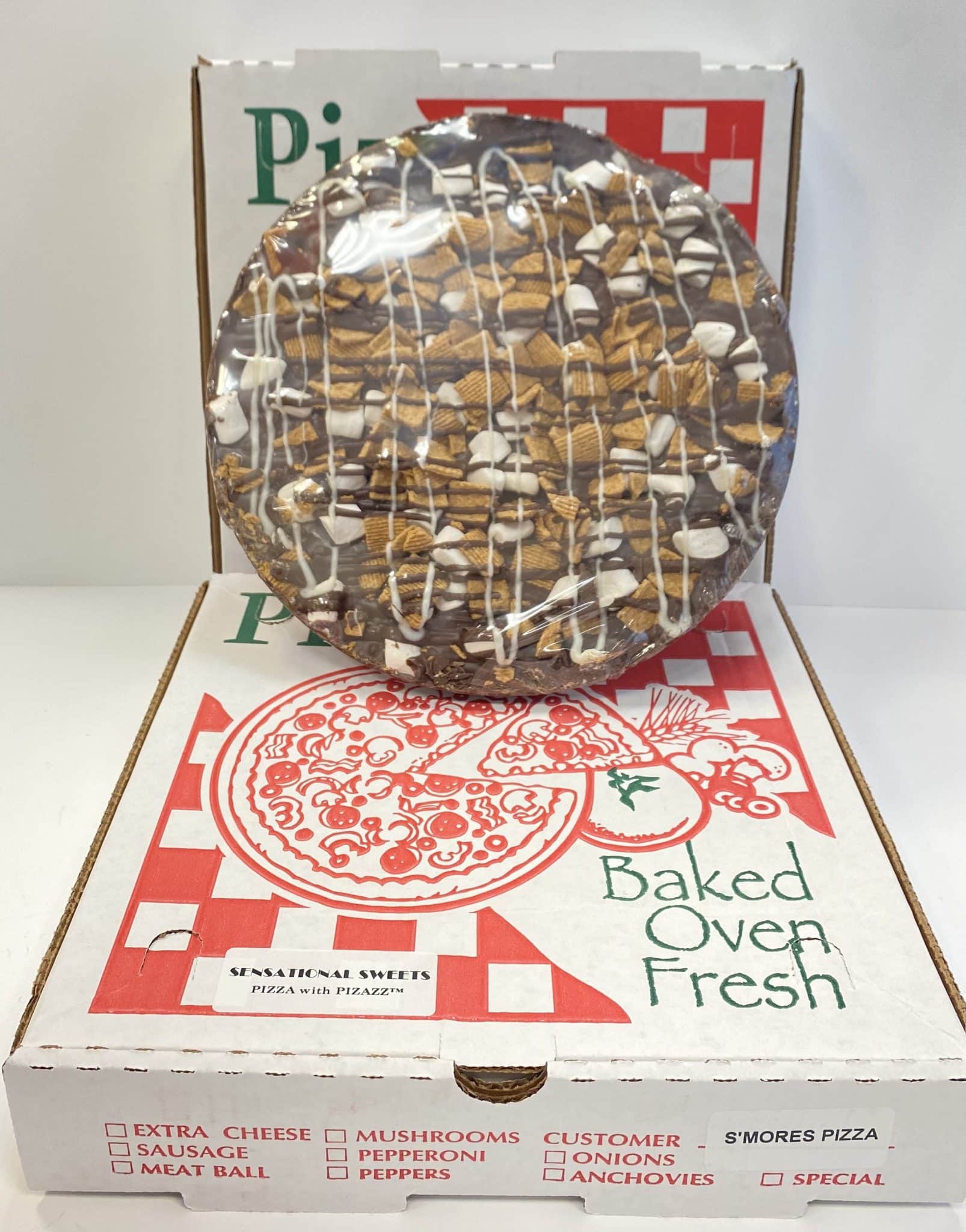 Gourmet Chocolate Pizza With Pizazz S'mores A Chocolate Dream