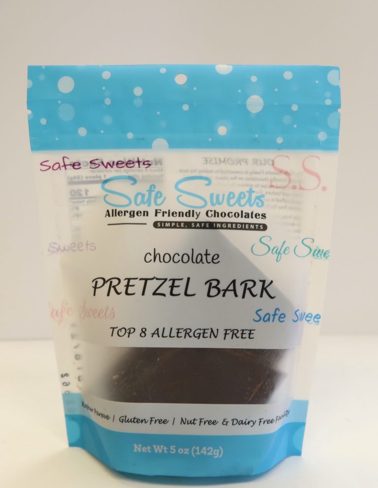 Top 8 Allergen Free Chocolate Pretzel Bark